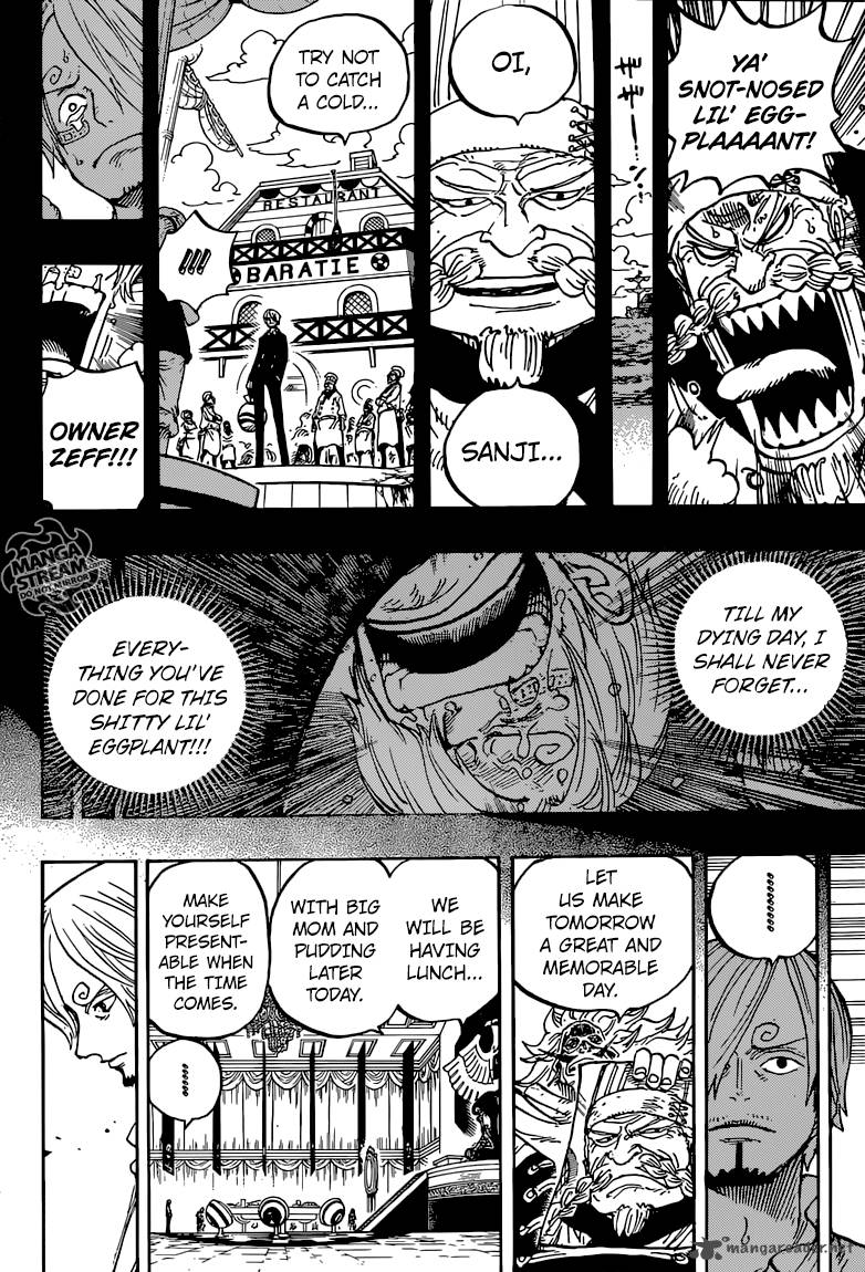 One Piece Manga Chapter 839 page 13 - I Owe You My Life