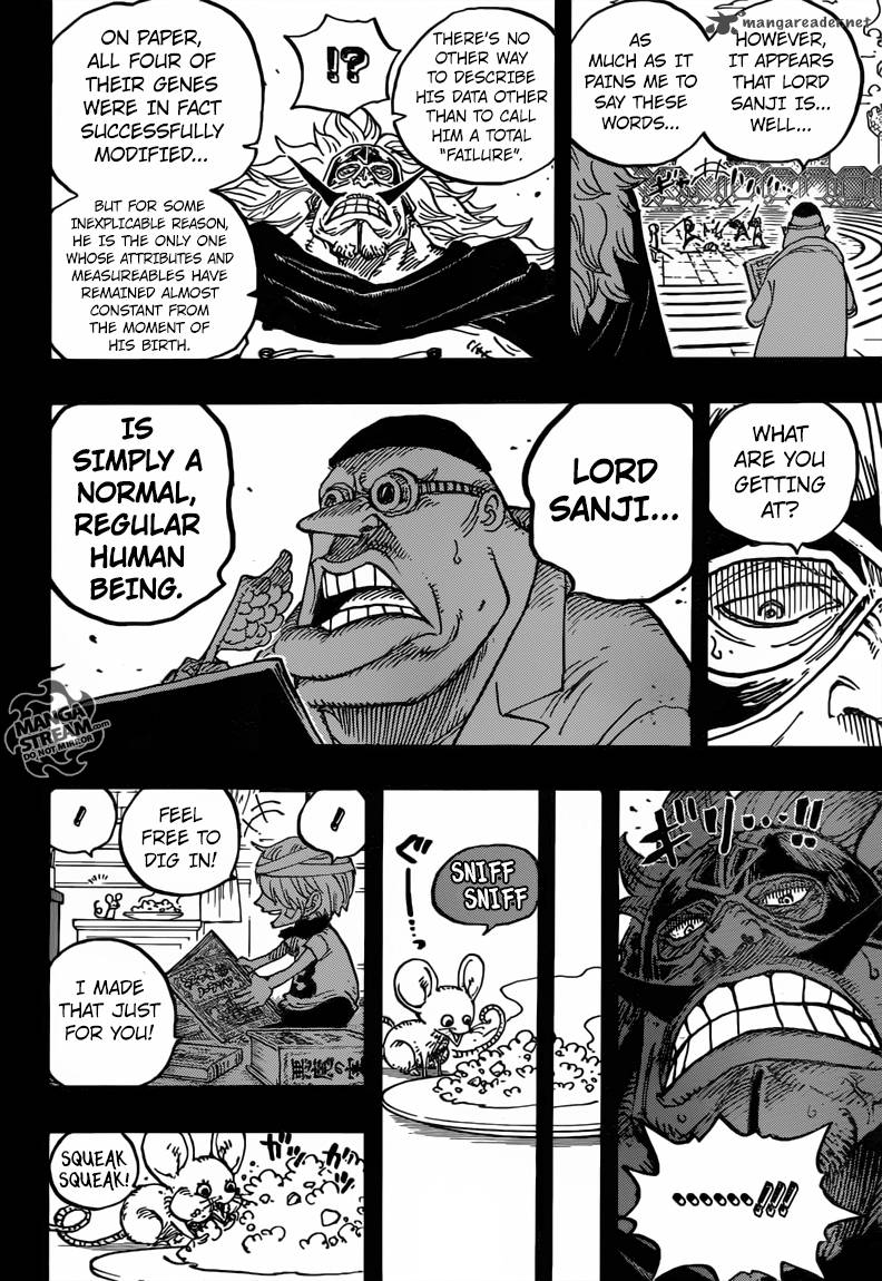 One Piece Manga Chapter 840 page 14 - The Iron Mask