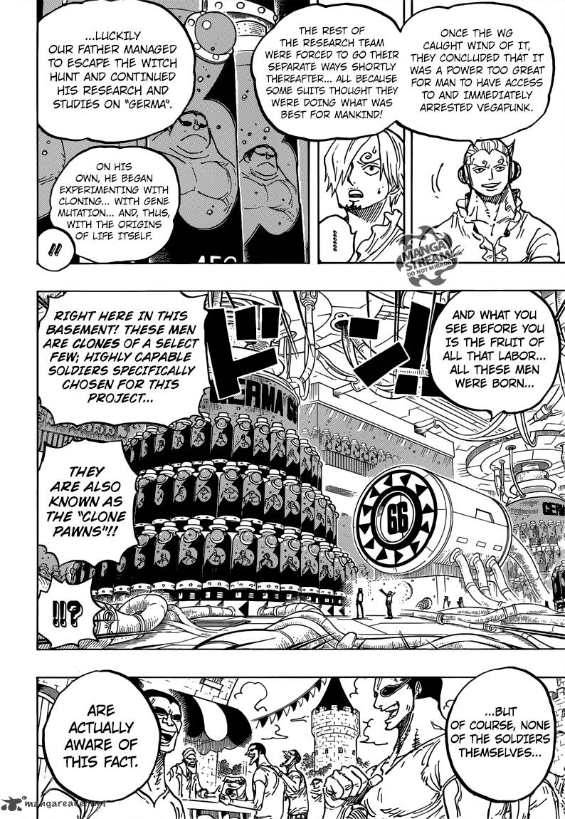 One Piece Manga Chapter 840 page 4 - The Iron Mask