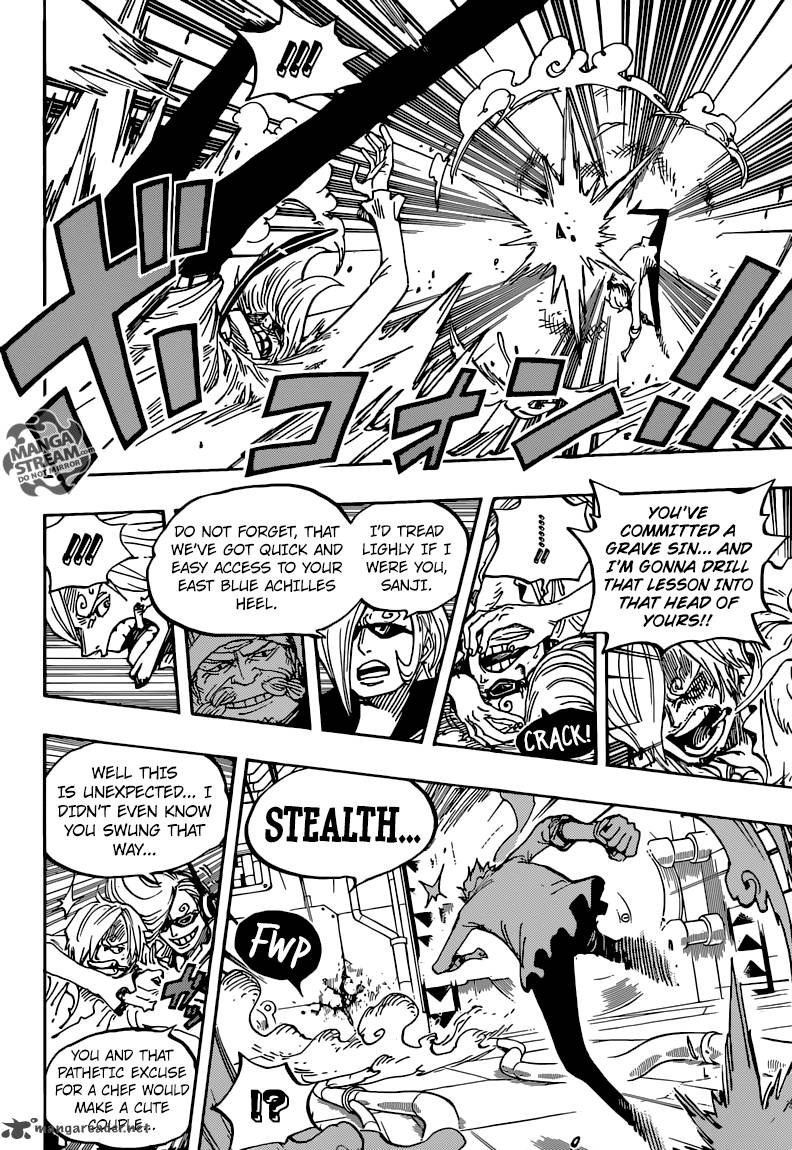 One Piece Manga Chapter 840 page 8 - The Iron Mask