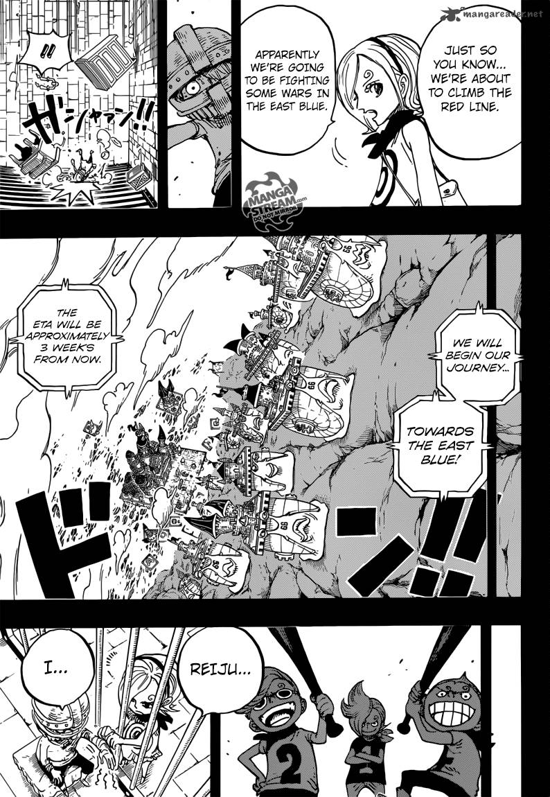One Piece Manga Chapter 841 page 10 - To the East Blue