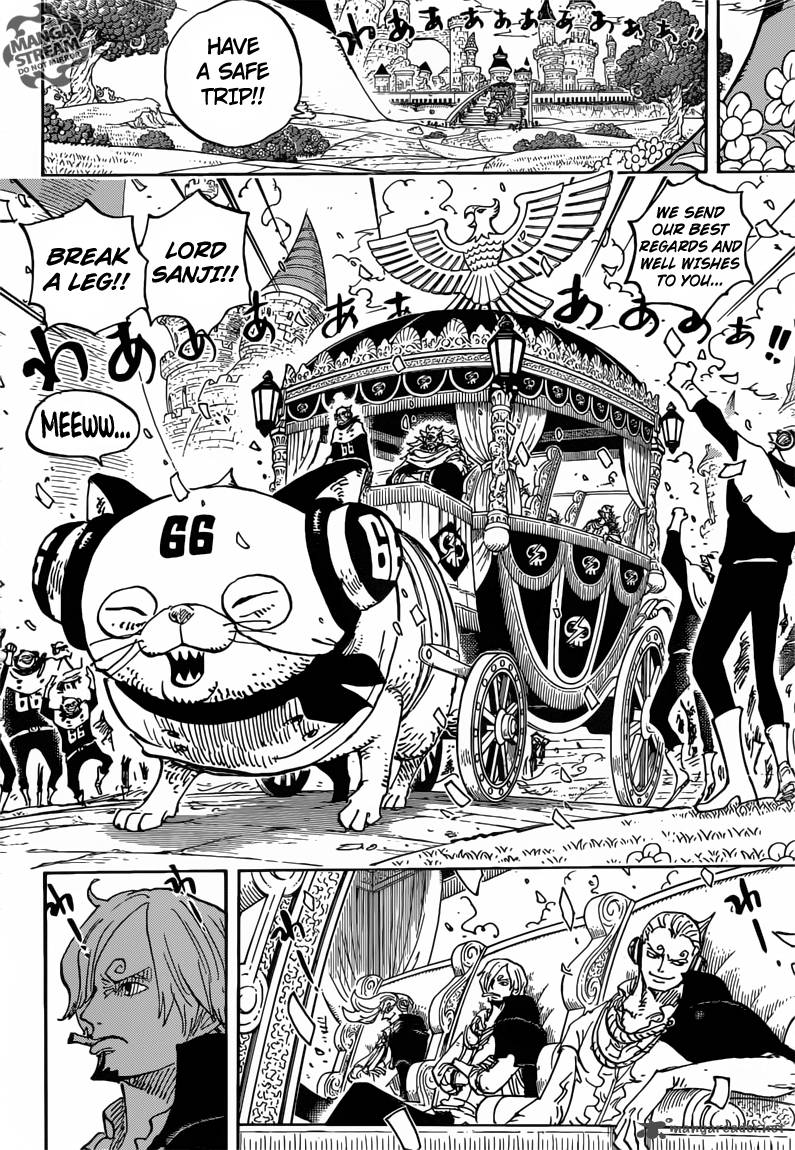 One Piece Manga Chapter 842 page 10 - The Power of a Full Stomach