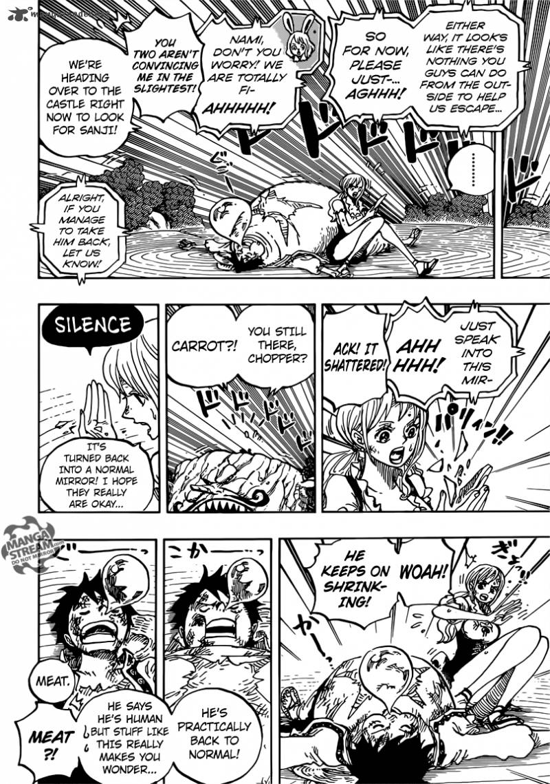 One Piece Manga Chapter 843 page 11 - Vinsmoke Sanji