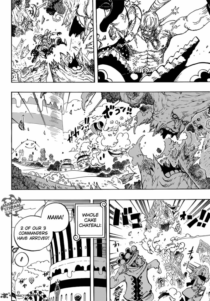 One Piece Manga Chapter 843 page 4 - Vinsmoke Sanji