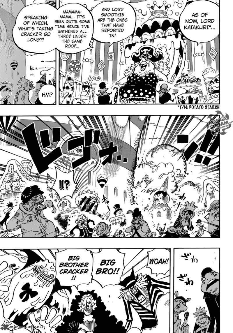 One Piece Manga Chapter 843 page 5 - Vinsmoke Sanji