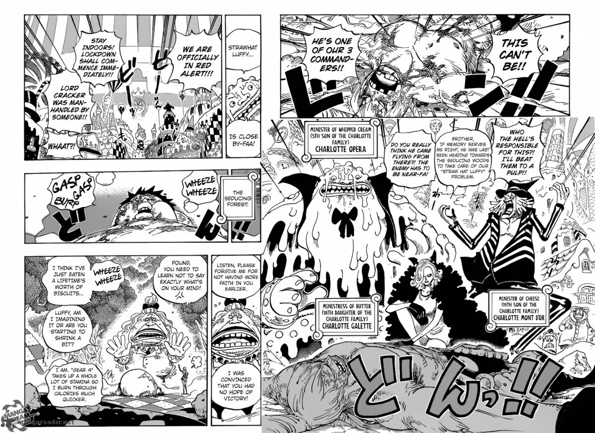One Piece Manga Chapter 843 page 6 - Vinsmoke Sanji