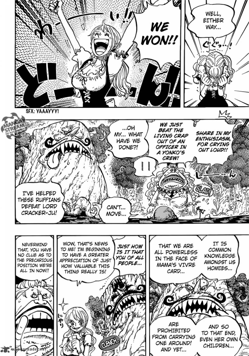 One Piece Manga Chapter 843 page 7 - Vinsmoke Sanji