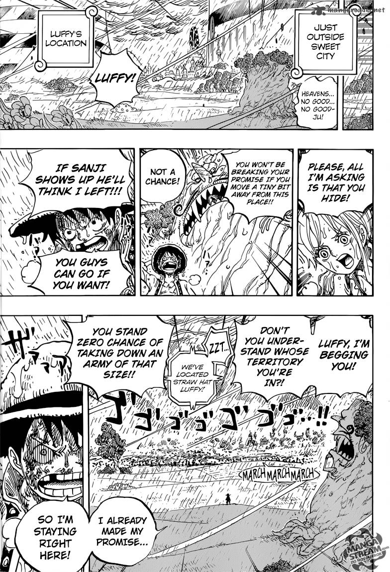 One Piece Manga Chapter 845 page 10 - Forces of Rage