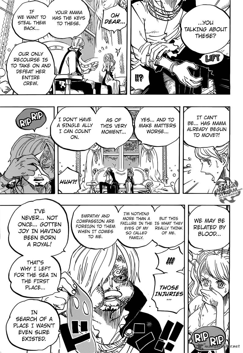 One Piece Manga Chapter 845 page 12 - Forces of Rage