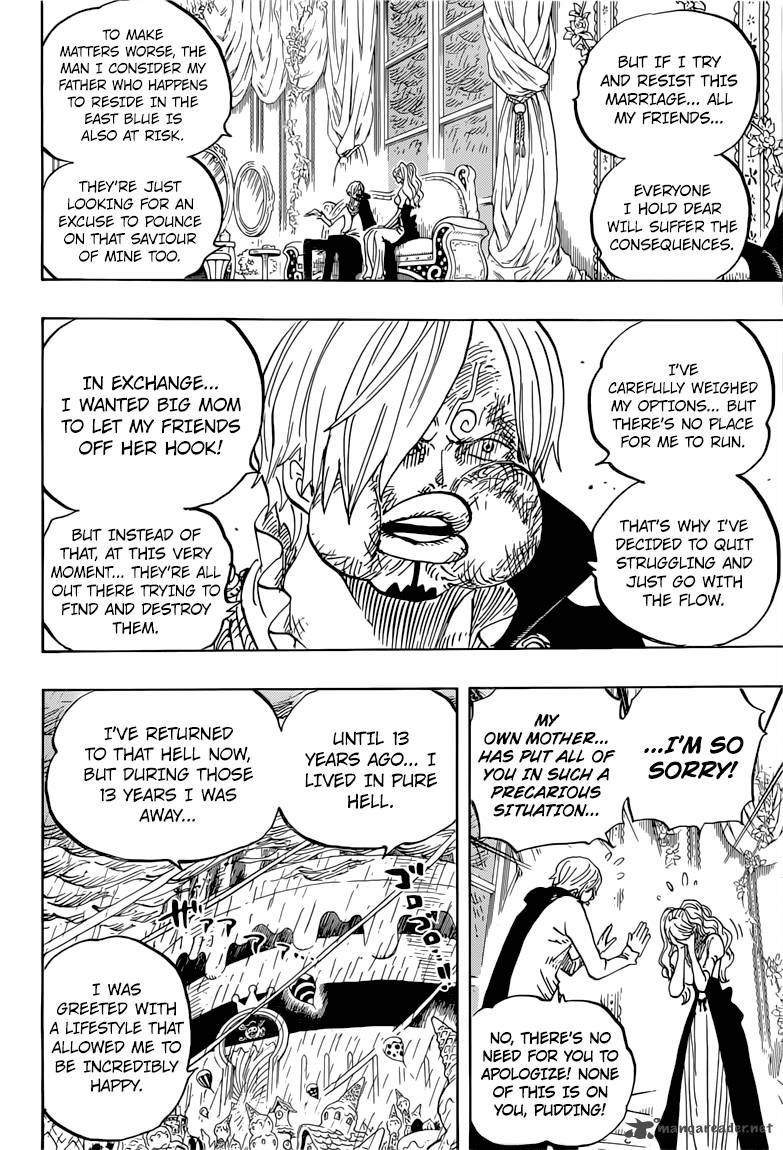 One Piece Manga Chapter 845 page 13 - Forces of Rage