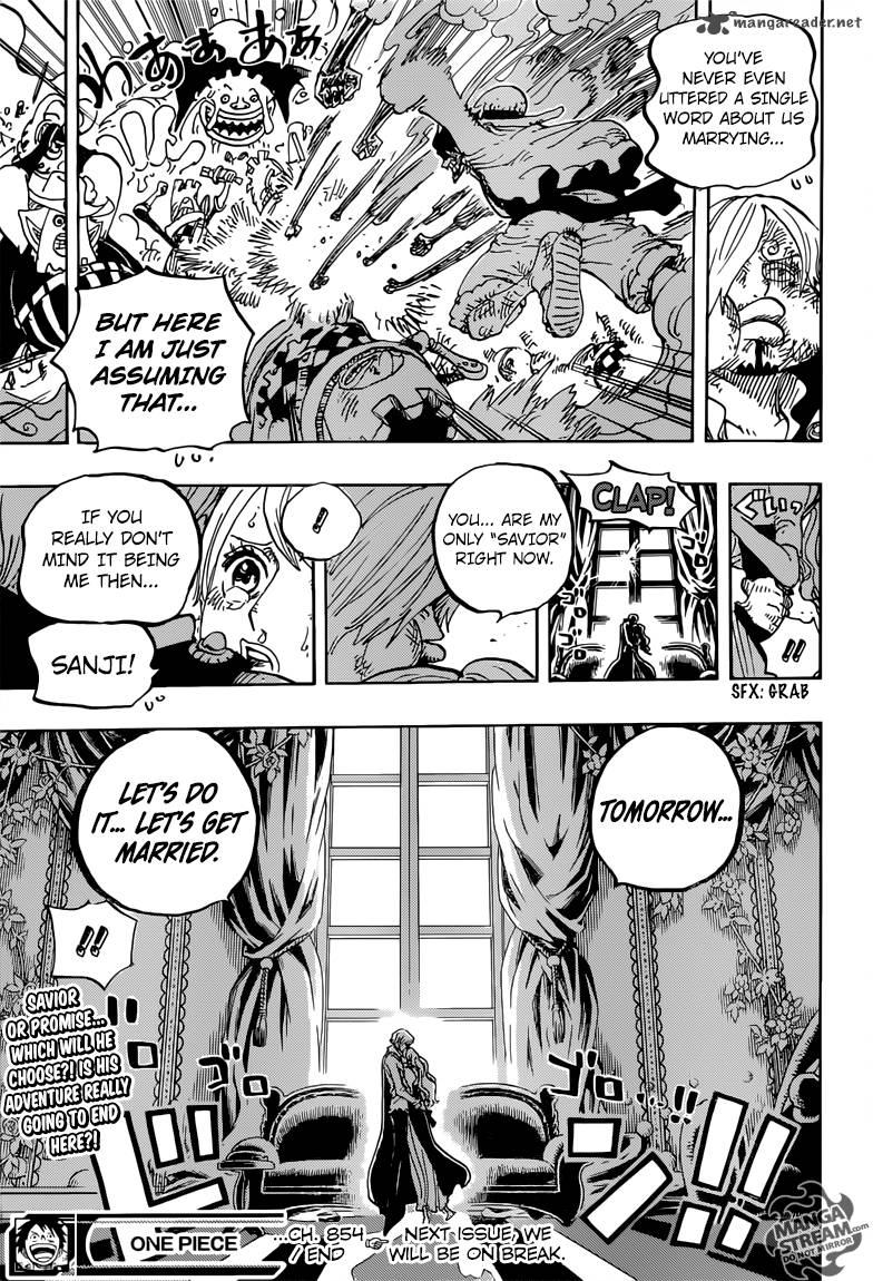 One Piece Manga Chapter 845 page 16 - Forces of Rage