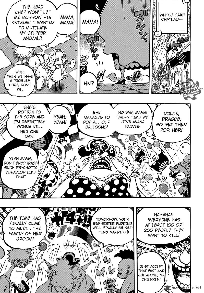 One Piece Manga Chapter 845 page 7 - Forces of Rage