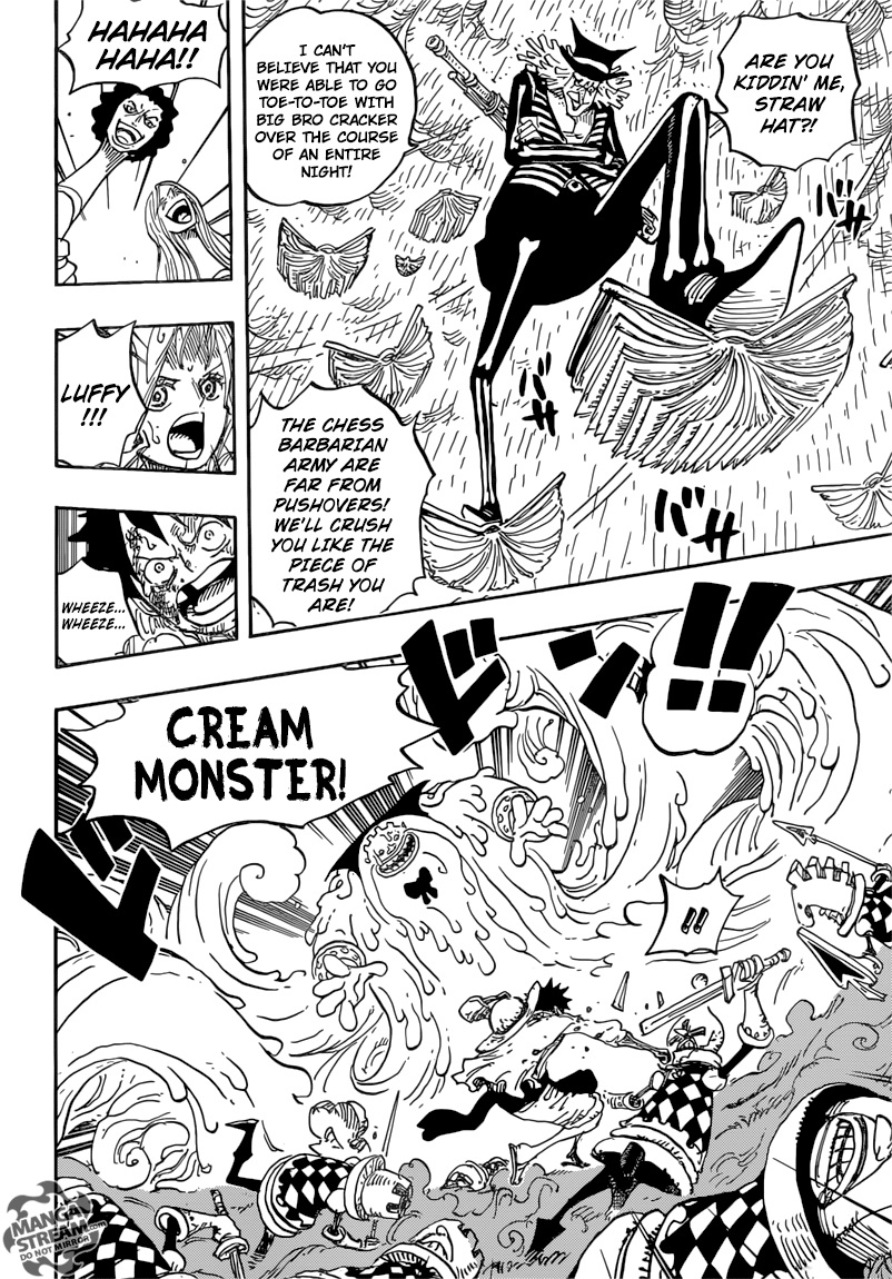One Piece Manga Chapter 846 page 4 - Tamago Security