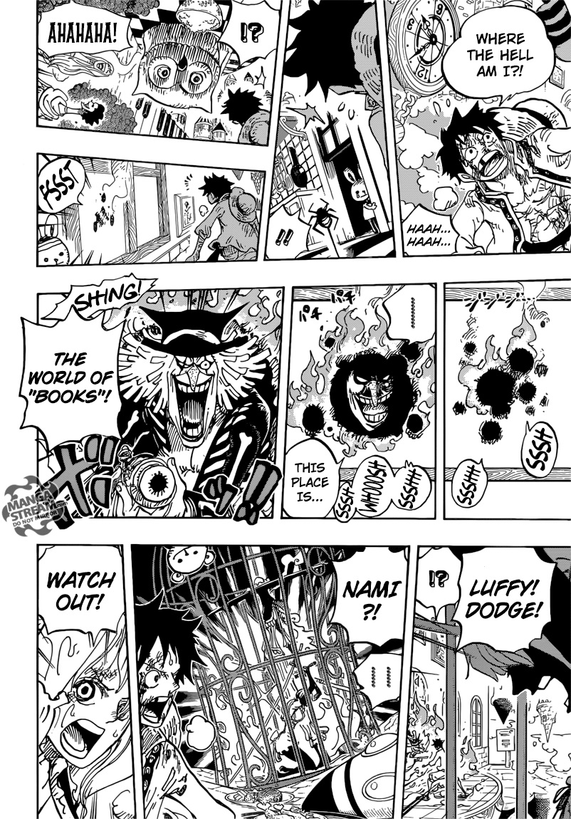 One Piece Manga Chapter 846 page 6 - Tamago Security
