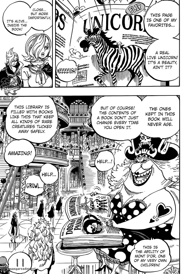 One Piece Manga Chapter 847 page 5 - Luffy and Big Mom