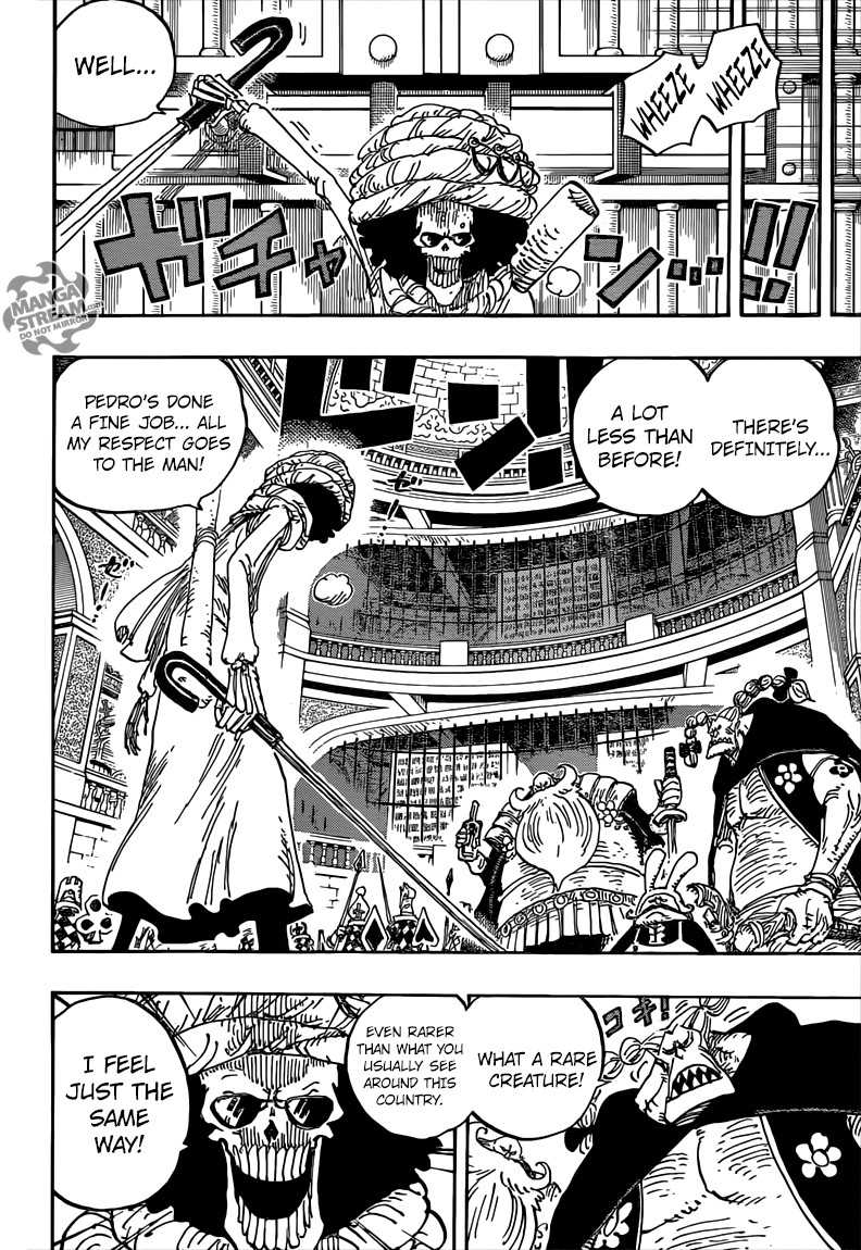 One Piece Manga Chapter 848 page 12 - Goodbye