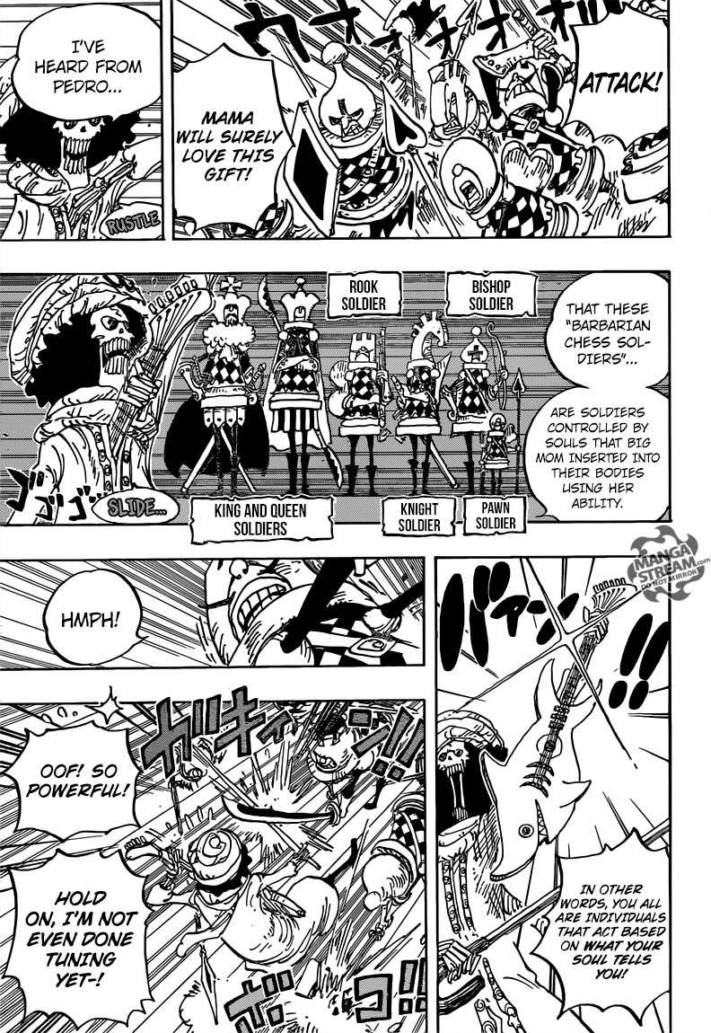 One Piece Manga Chapter 848 page 13 - Goodbye