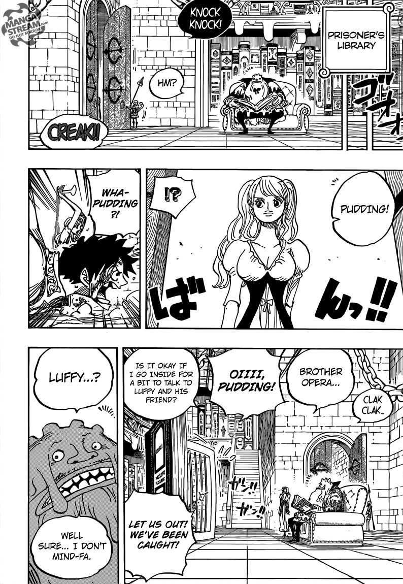 One Piece Manga Chapter 848 page 15 - Goodbye