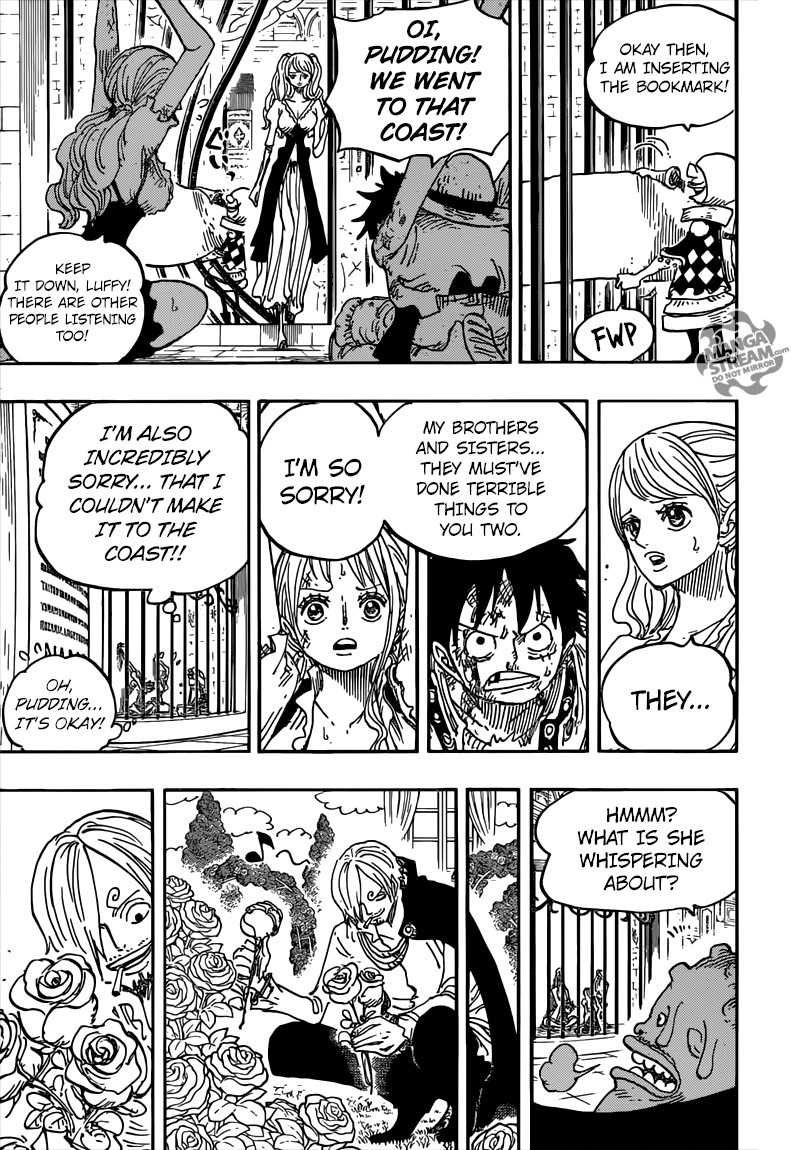 One Piece Manga Chapter 848 page 16 - Goodbye