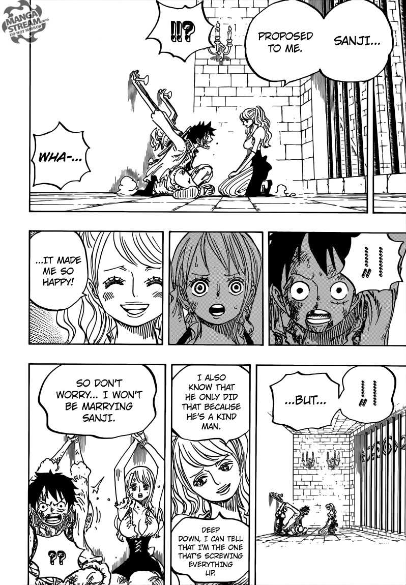 One Piece Manga Chapter 848 page 17 - Goodbye