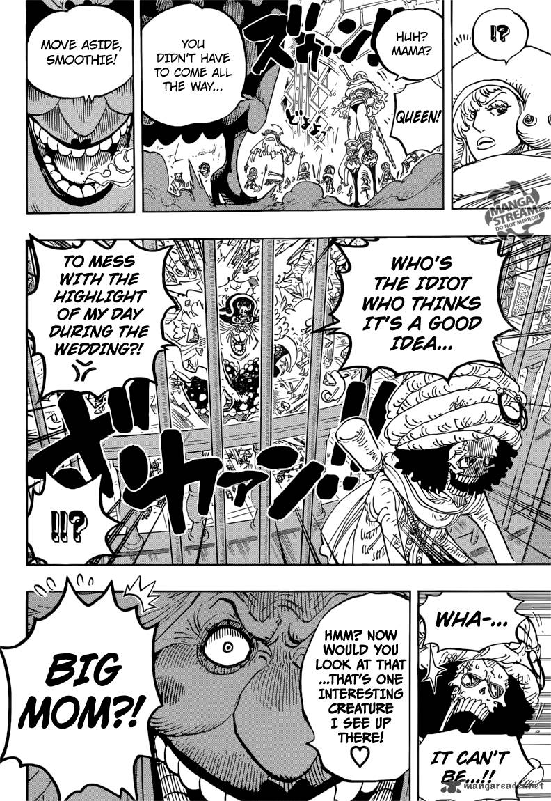 One Piece Manga Chapter 849 page 15 - Choniki in the Land of Mirrors