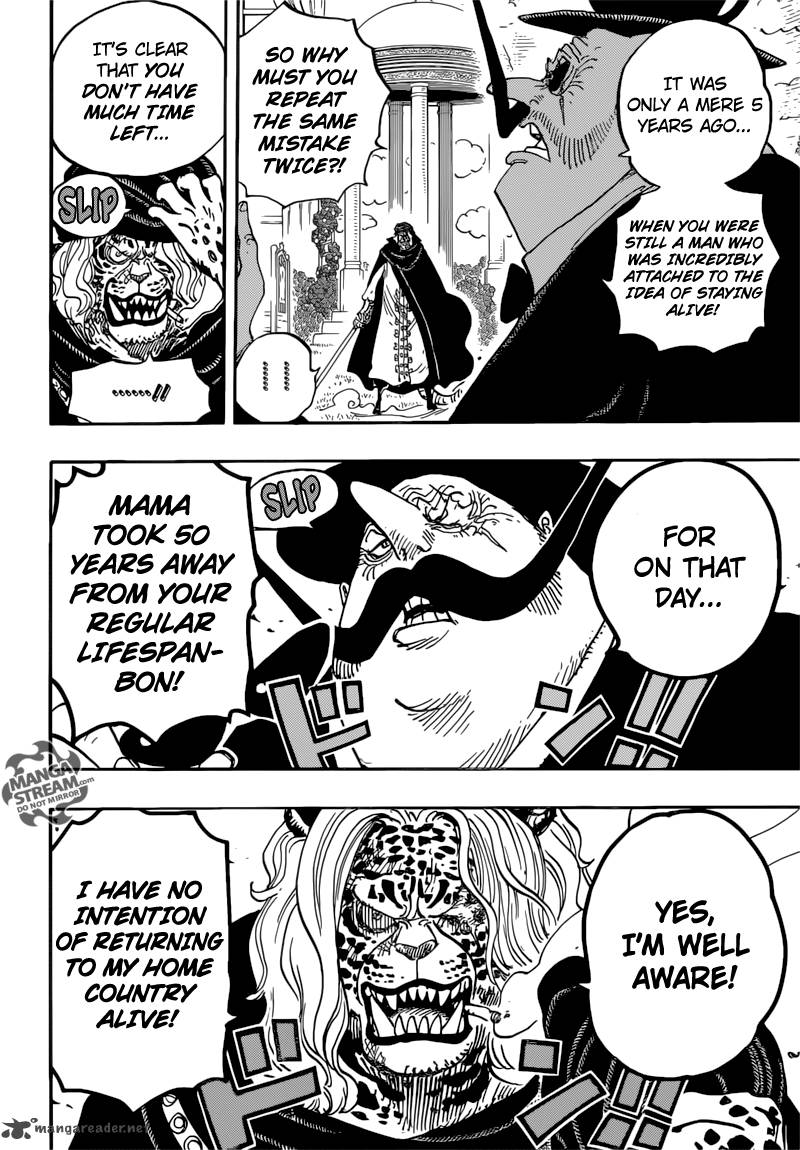 One Piece Manga Chapter 849 page 17 - Choniki in the Land of Mirrors