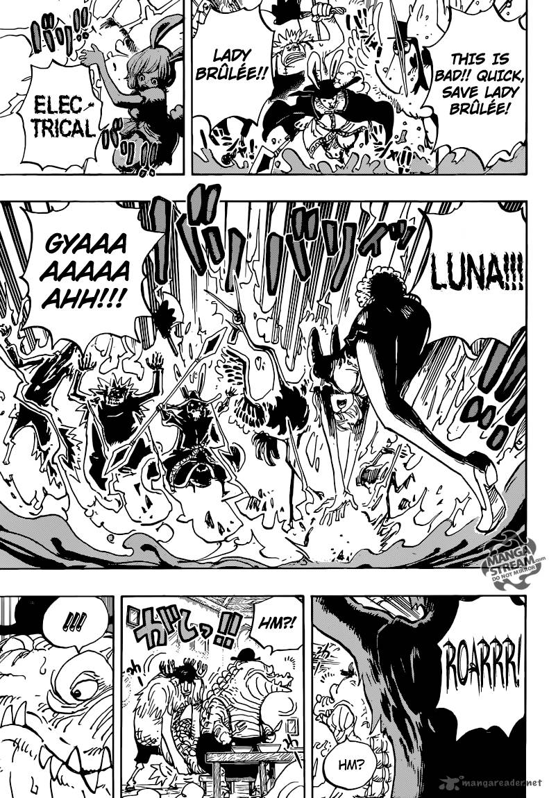 One Piece Manga Chapter 849 page 8 - Choniki in the Land of Mirrors
