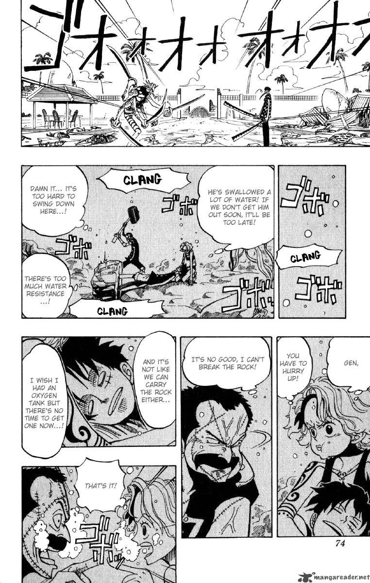 One Piece Manga Chapter 85 page 8 - Three Sword Style vs. Six Sword Style