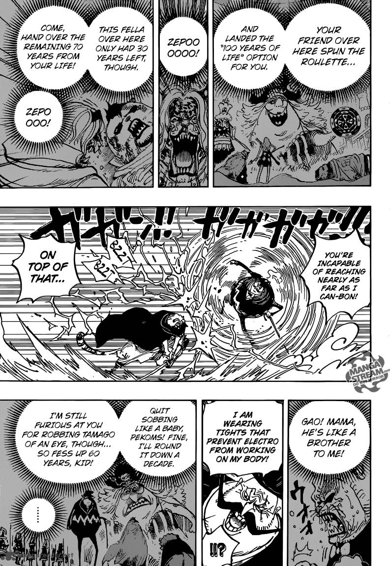 One Piece Manga Chapter 850 page 10 - A Ray of Light