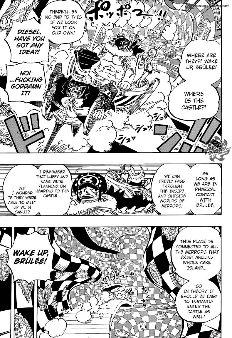 One Piece Manga Chapter 850 page 4 - A Ray of Light