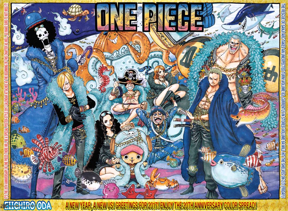 One Piece Manga Chapter 851 page 2 - Moist Cigarette