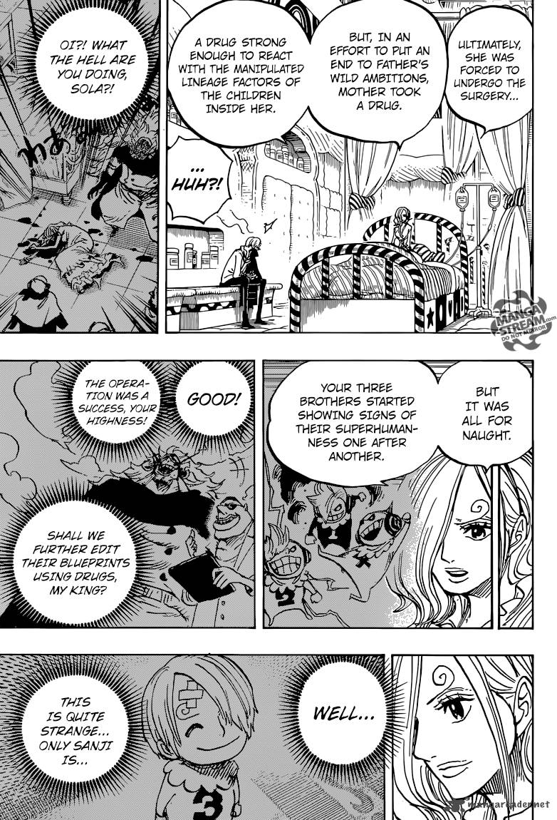 One Piece Manga Chapter 852 page 11 - Germa's Failure