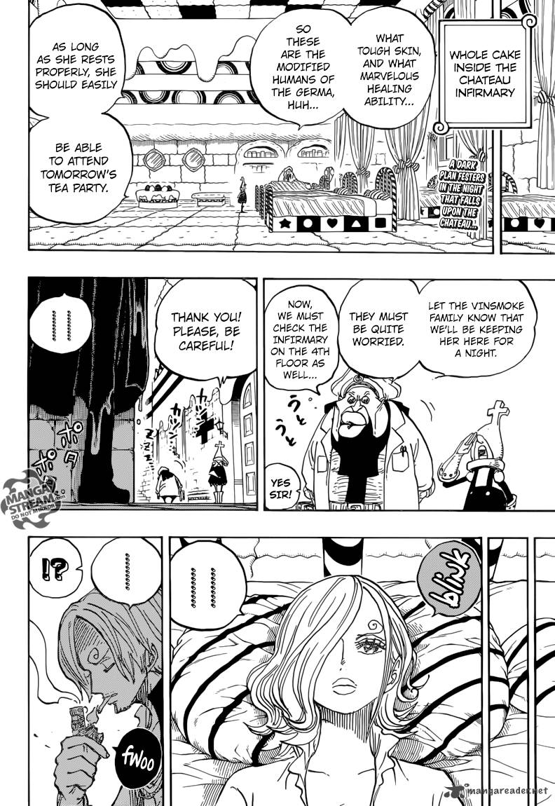 One Piece Manga Chapter 852 page 2 - Germa's Failure