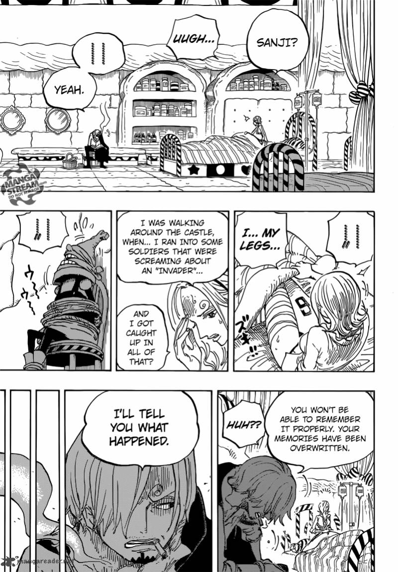 One Piece Manga Chapter 852 page 3 - Germa's Failure