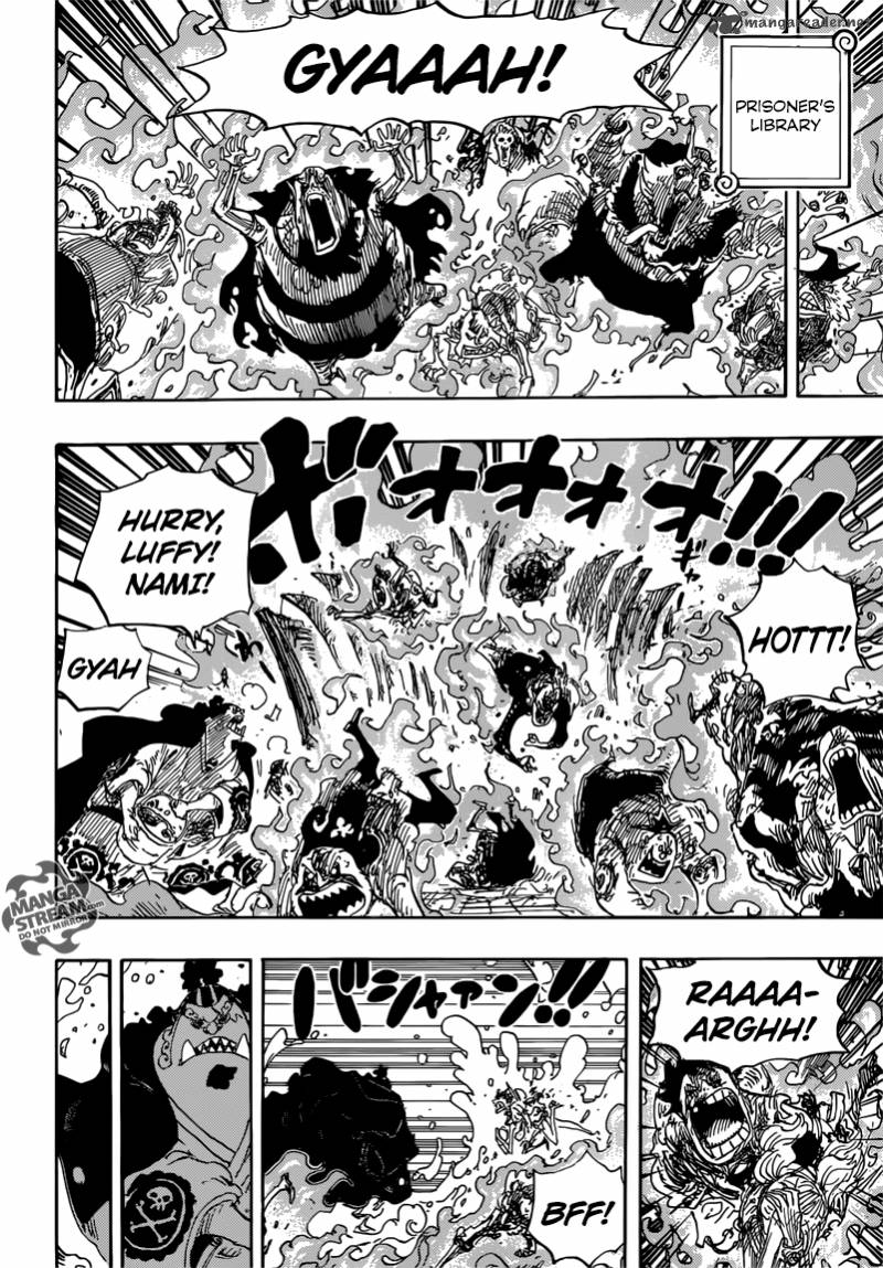 One Piece Manga Chapter 852 page 4 - Germa's Failure