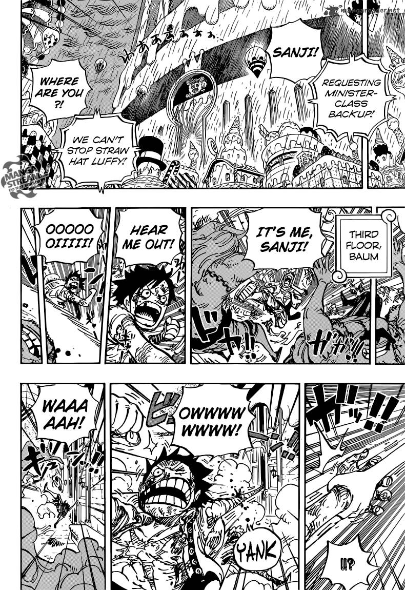 One Piece Manga Chapter 853 page 10 - Not Here