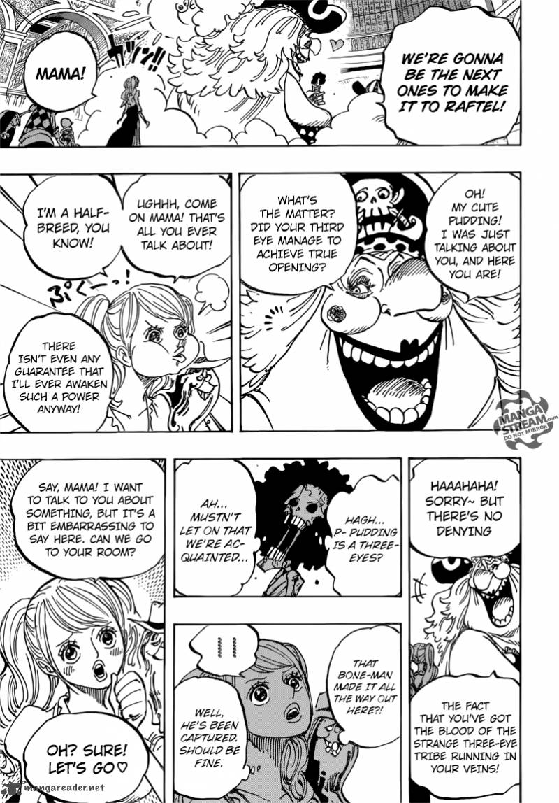 One Piece Manga Chapter 853 page 4 - Not Here