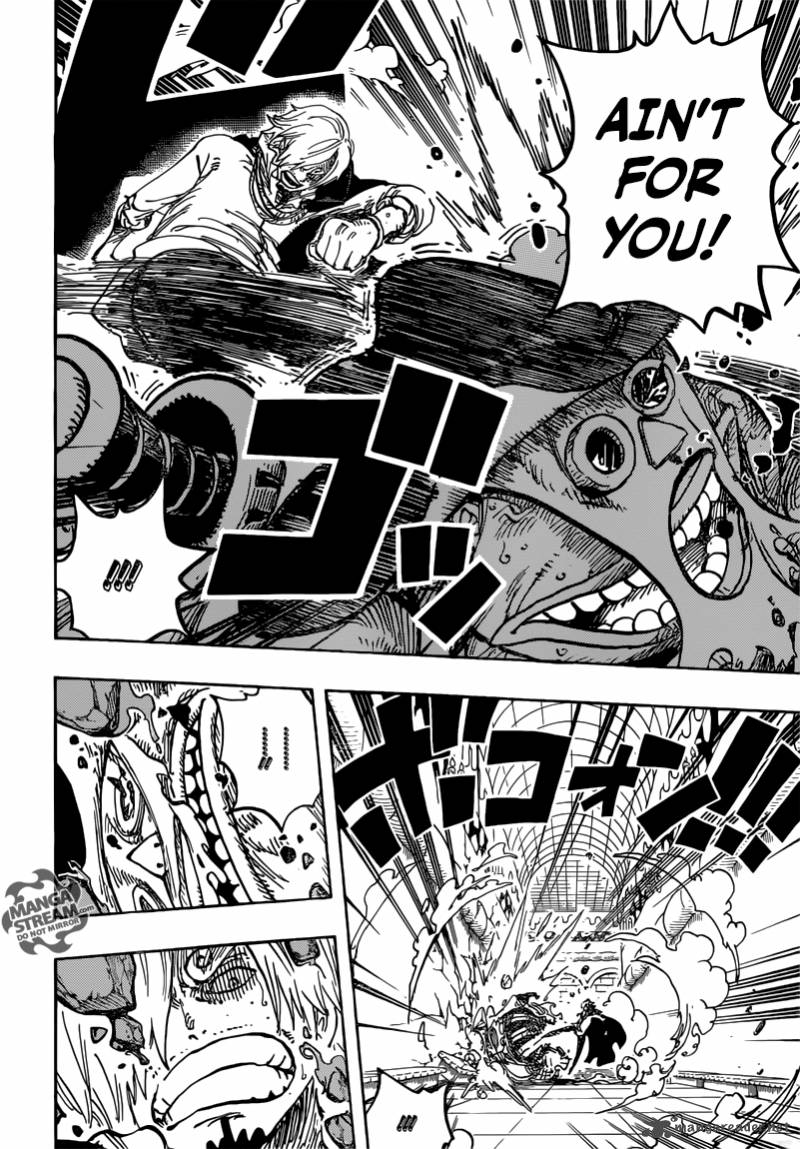 One Piece Manga Chapter 854 page 16 - What Are You Doing?