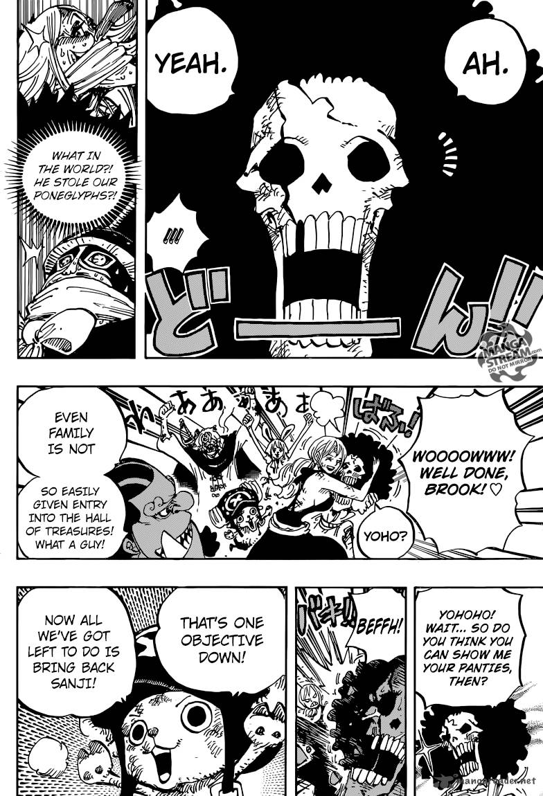 One Piece Manga Chapter 855 page 15 - Gugyurururu!!!