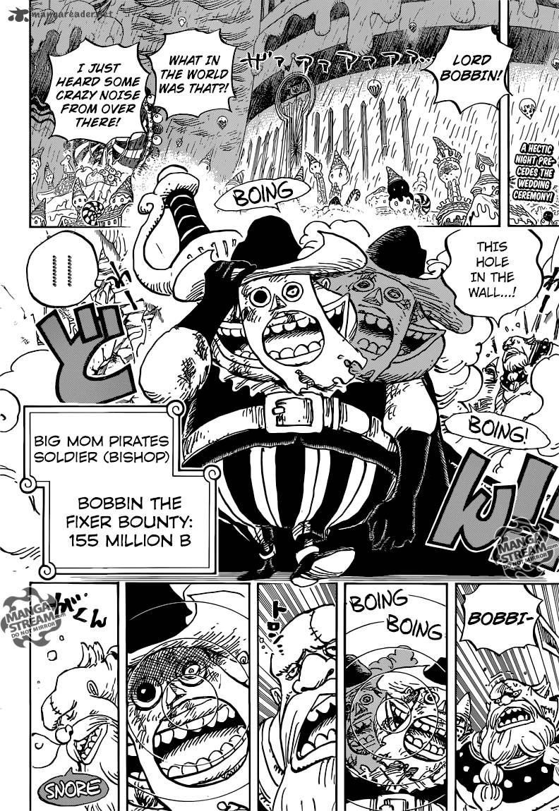One Piece Manga Chapter 855 page 2 - Gugyurururu!!!