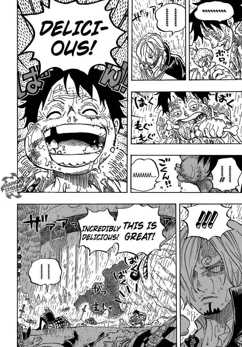 One Piece Manga Chapter 856 page 10 - Liar