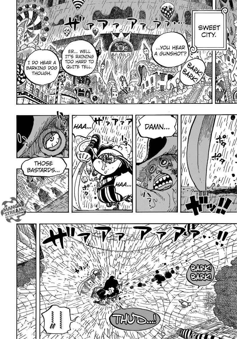 One Piece Manga Chapter 856 page 4 - Liar