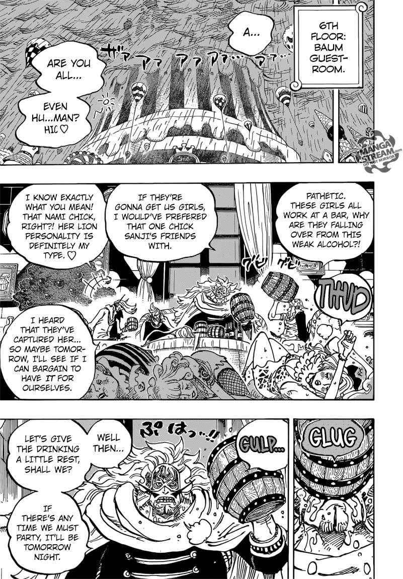 One Piece Manga Chapter 856 page 5 - Liar