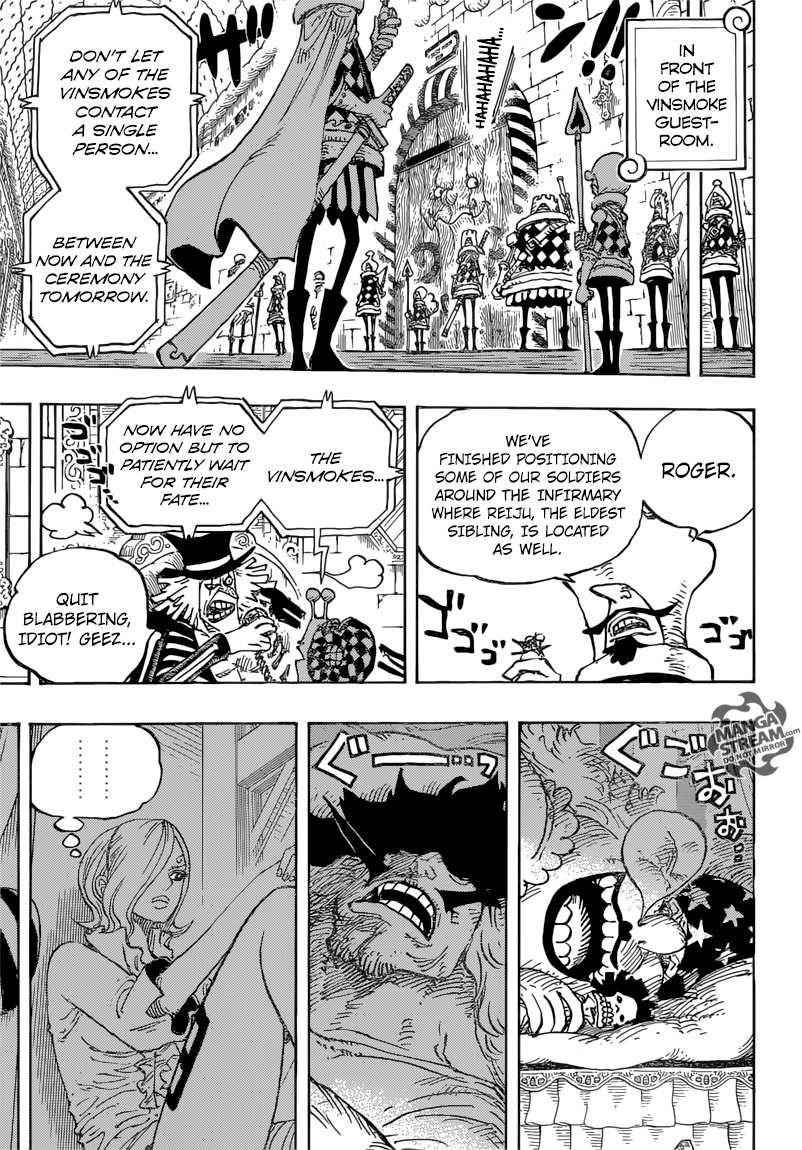 One Piece Manga Chapter 856 page 7 - Liar