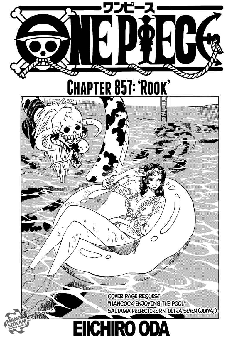 One Piece Manga Chapter 857 page 1 - Rook