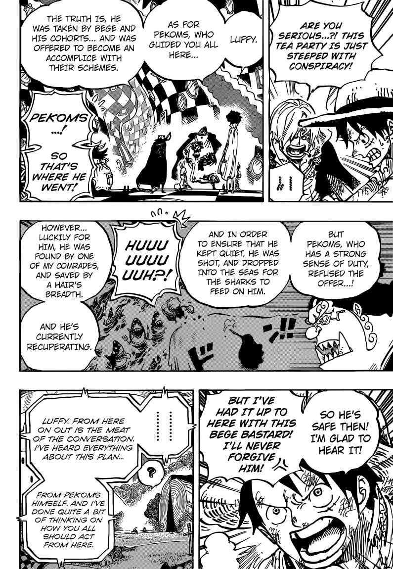One Piece Manga Chapter 857 page 14 - Rook