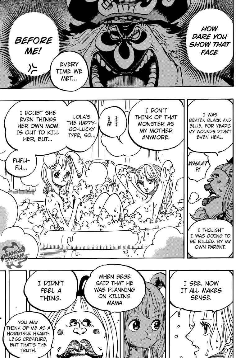 One Piece Manga Chapter 858 page 10 - Meeting