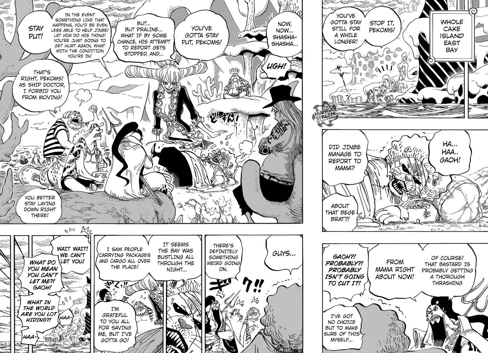 One Piece Manga Chapter 858 page 4 - Meeting