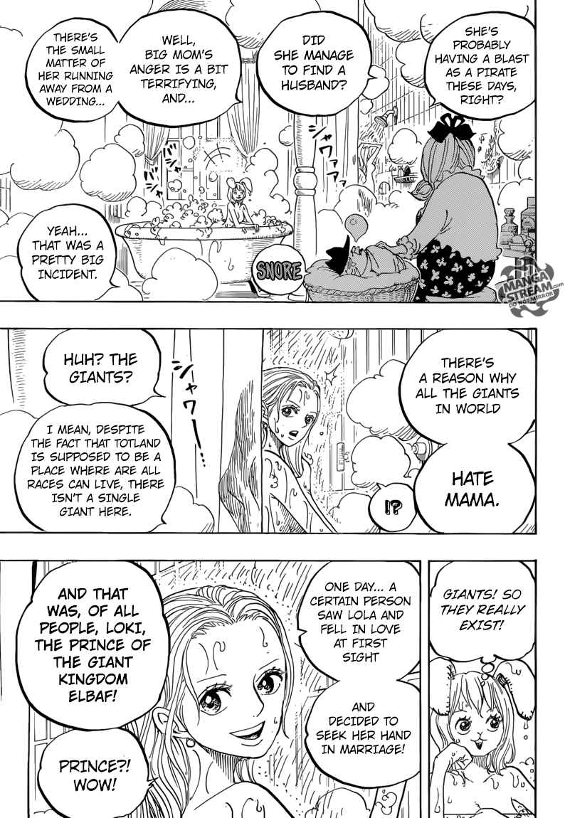 One Piece Manga Chapter 858 page 8 - Meeting