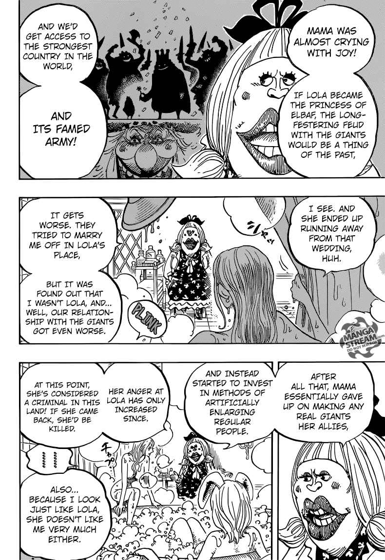 One Piece Manga Chapter 858 page 9 - Meeting